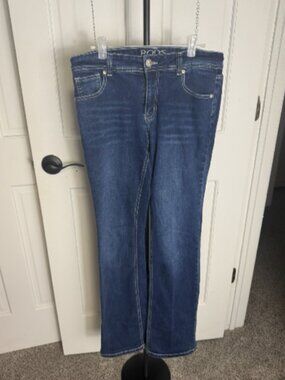 Rods True Western Women’s Jeans Bootcut Embroidered Stars Cowgirl